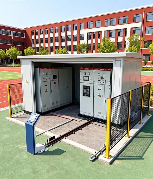 Laijian Huashan Primary School Temporary Power Project - Project Case Study